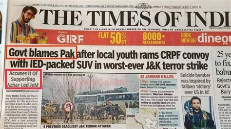 Petition · Govt blames Pak after Local youth kills CRPF - The headlines ...