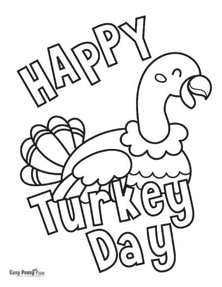 Printable Thanksgiving Coloring Pages Many Free Printables