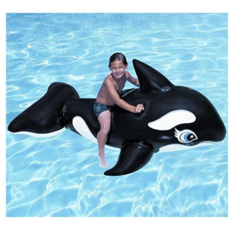 Inflatable Whale Ride Beach Toy