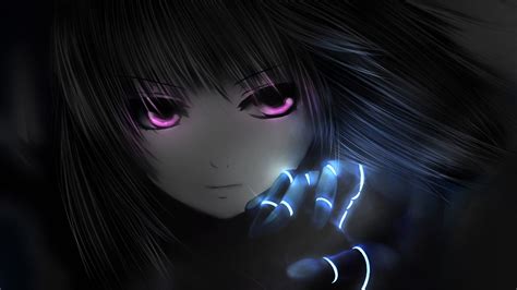 Wallpaper Anime Girls Emotion Eye Darkness Screenshot Computer