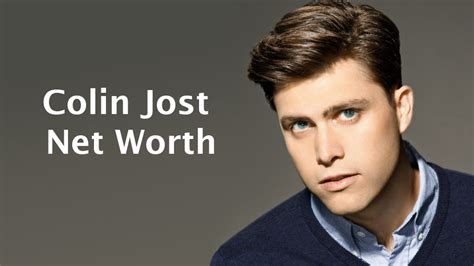 I'm the kind of person who, once he gets sleepy. Colin Jost Net Worth 2020- As a American Comedian, Actor And Writer