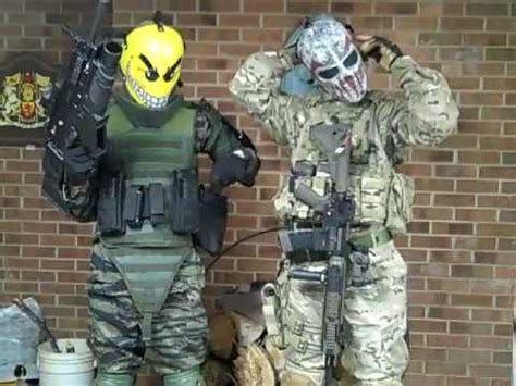 Matrix neoprene face mask en plus de la série de masques cactus hobby vue hier, evike vous propose ces masques néoprène en plusieurs motifs : Army of Two Airsoft Masks and Loadout Review - YouTube