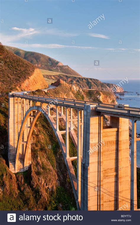 Bixby Creek Bridge Big Sur Coast California Stock Photo Alamy