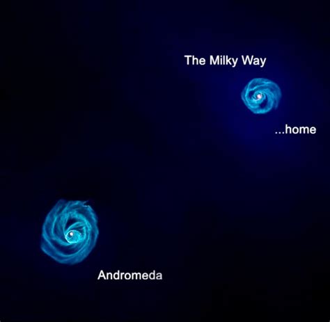 New Simulation Shows What Happens When The Milky Way And Andromeda