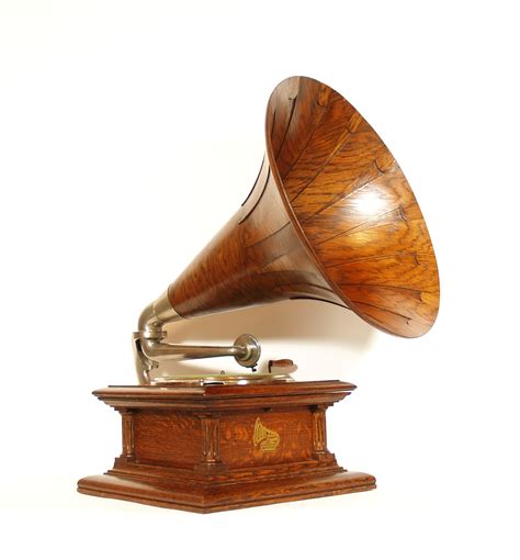 1911 Columbia BII Phonograph With Original Spear Tip Wood Horn ...