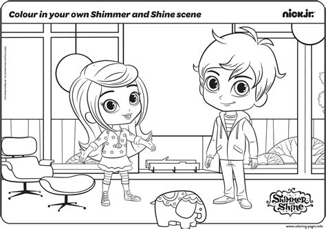 Shimmer and shine) היא סדרת אנימציה אמריקאית המשודרת בערוץ ניק ג'וניור. דפי צביעה זהבית ופזית - 39 דפי צביעה להדפסה של זהבית ופזית ...