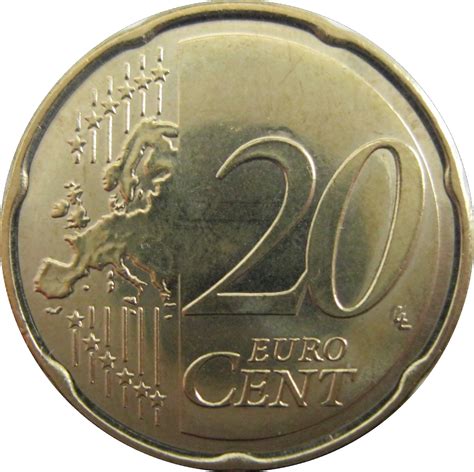 20 Euro Cent 2nd Map France Numista