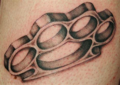 Brass Knuckles Headless Hands Custom Tattoos