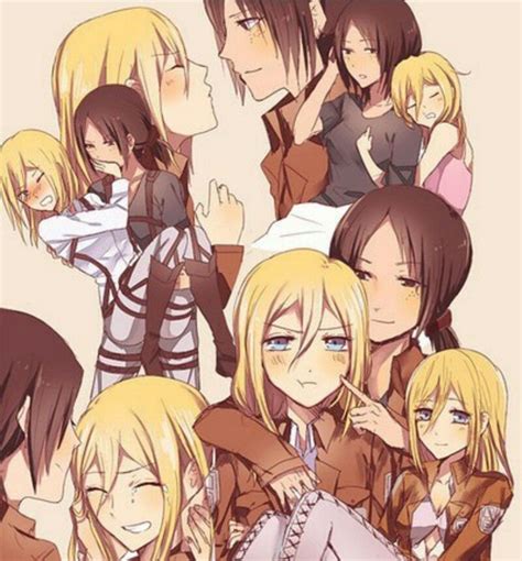 Pin By Sascha Spears On Ymir X Christa Ymir Ymir And Christa Attack