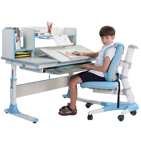 Multifunctional Children Study Desk Ergonomic Kid Study Table Student
