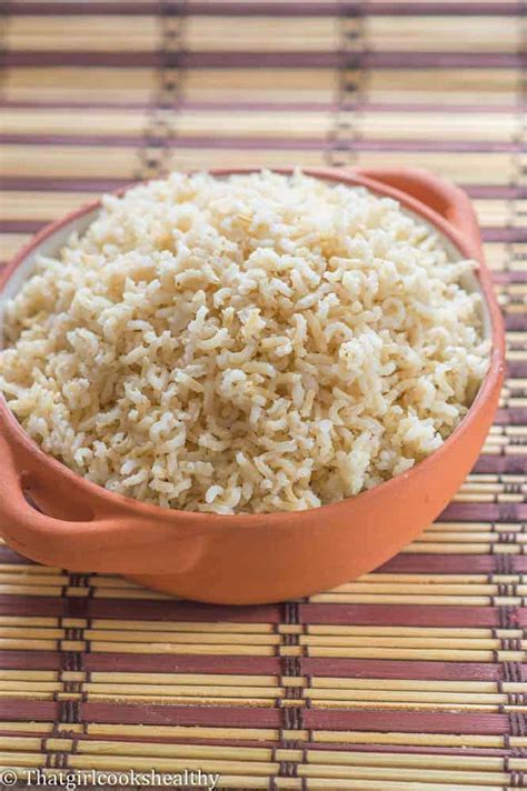 How To Cook Brown Rice Perfectly That Girl Cooks Healthy