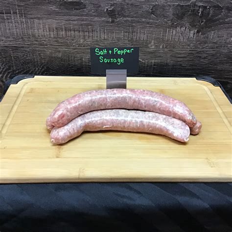 Salt And Pepper Sausage Price Is Per Lbs Lemayzzz Meats