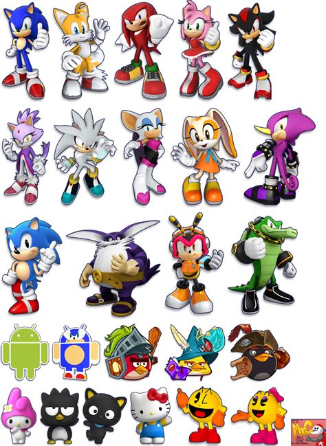 The Spriters Resource Full Sheet View Sonic Dash 2 So