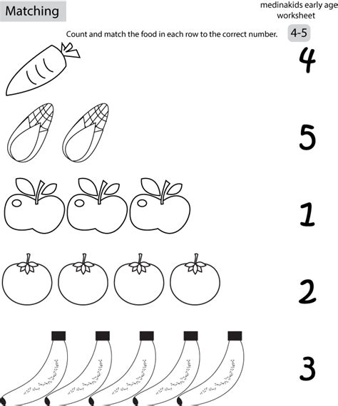 6 Best Images Of Number Matching Printables Matching Numbers To Name
