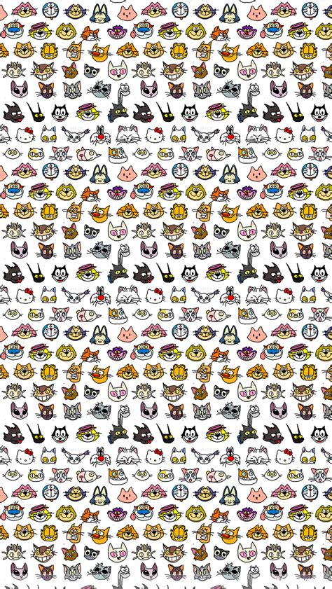 Multiple sizes available for all screen sizes. 75+ Cartoon Cat Wallpaper on WallpaperSafari