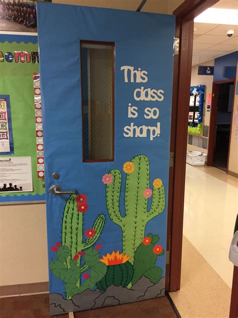 Cactus Classroom Door Decoration Door Decorations Classroom