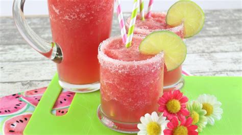 Frozen Watermelon Mocktail Afropolitan Mom