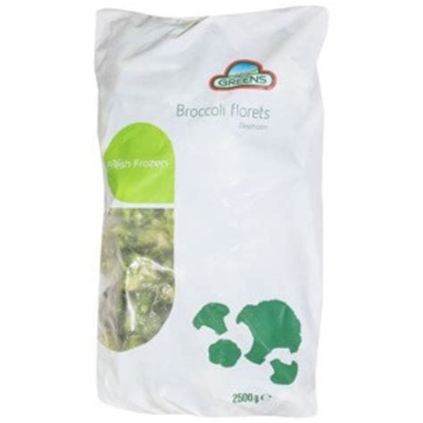 Buy Greens Frozen Broccoli Bags 1x25kg Order Online From Jj