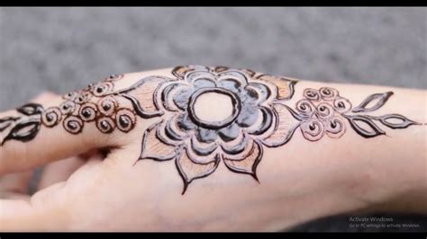 Simple Tiki Mehndi Design Youtube