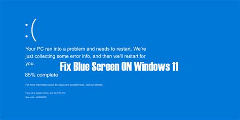 10 Ways To Fix Blue Screen On Windows 11 Solution
