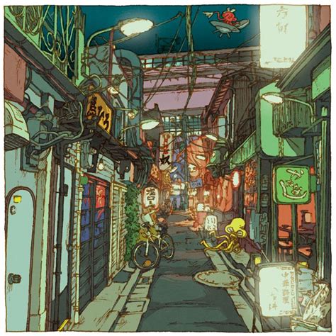 100 Vues De Tokyo Environnement Concept Art Art Paysage