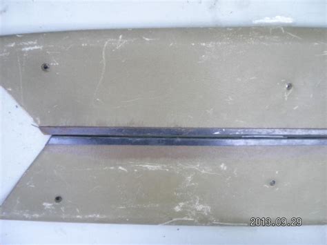 Find 1971 Mustang Mach 1 Fastback Rear Seat Headliner Package Tray Trim
