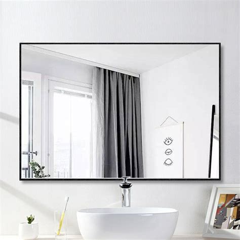 Black Framed Bathroom Vanity Mirrors