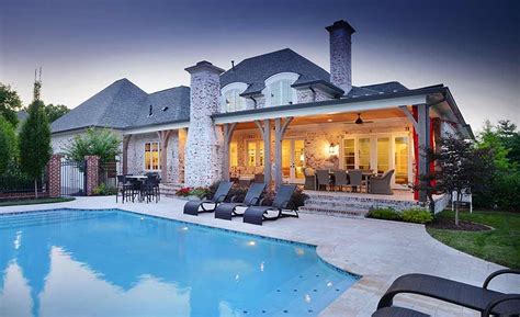 French Manor Castle Custom Homes Home Builder Nashville Country
