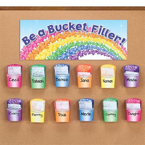 Bucket Filler Respect Bulletin Boards Classroom Kindergarten