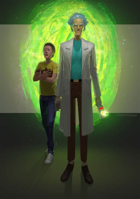Rick And Morty By Paintingexp On Deviantart Rick And Morty Morty Rick