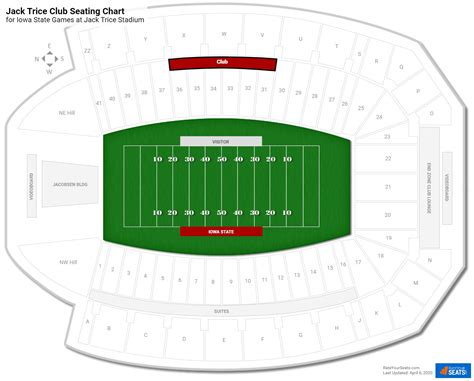 Jack Trice Stadium Seating Chart 2017 Awesome Home