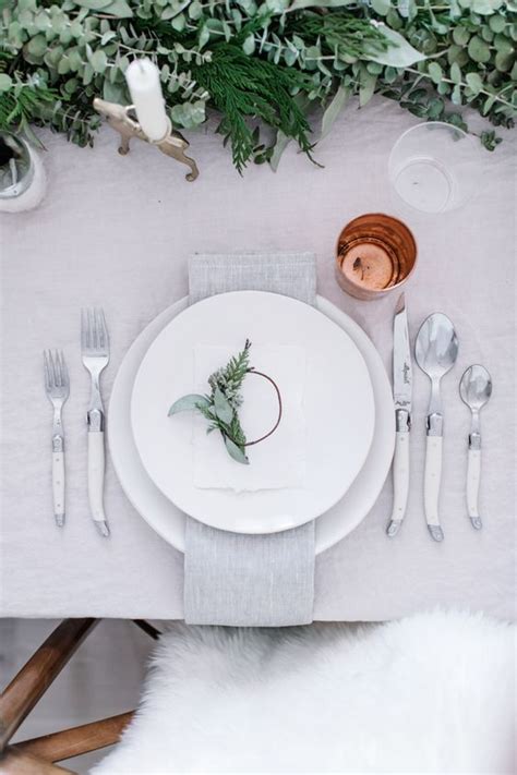 Wine glasses should be set to the right of the water glasses in the order in which they will be used. How to Set Your Table for a Dinner Party | kikiinteriors.com
