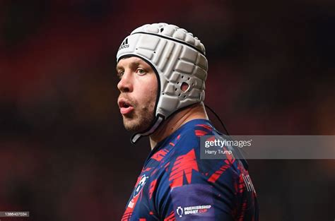 Dave Attwood Of Bristol Bears Looks On During The Premiership Rugby