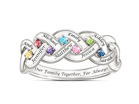 We did not find results for: Together For Always Engraved Birthstone Family Ring ...