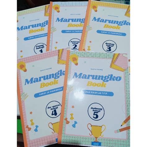 Marungko Book Unang Bahagigabay Sa Pagbabasa Shopee Philippines
