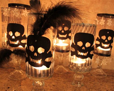 Haunting Halloween Candle Holders Diy Oh My Creative