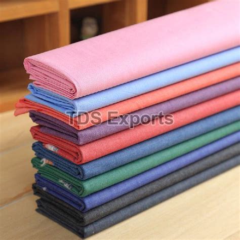 Plain Shirting Fabric Technics Woven At Rs 45 Meter In Surat Id