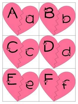 Children need to know their. Helping Hearts Alphabet Match by Pirate Girl's Education ...