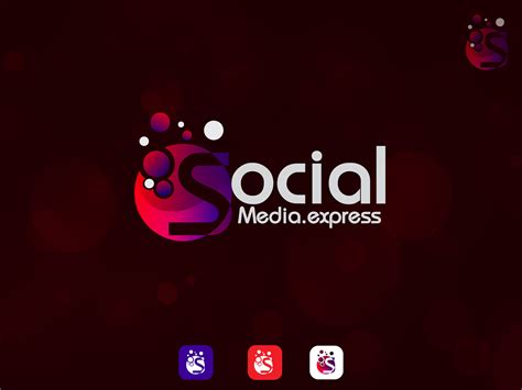 Social Media Express Social Media Marketing Logo Design By Unika