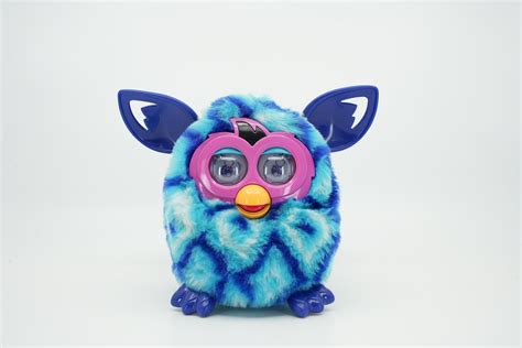 Furby Boom Interactive Electronic Toys Blue Purple Fluffy Furby With