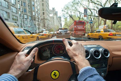 How To Drive A Ferrari In New York Carefully The New York Times