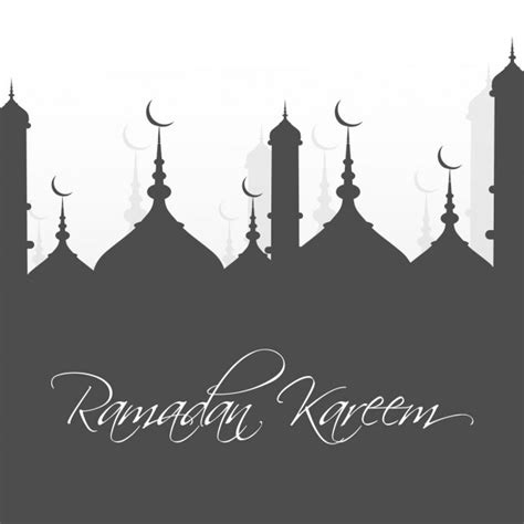 Ramadan eid mubarak islam, ramadhan, angle, white, holidays png. Grey ramadan kareem background | Free Vector