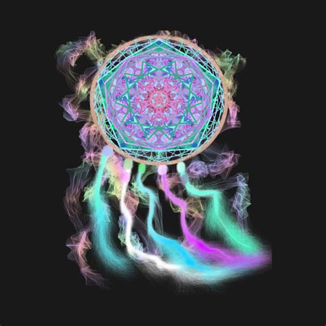 Colorful Native American Mandala Dream Catcher Art Dream