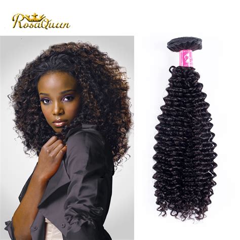 Brazilian Kinky Curly 3 Bundle Deals Queen Beauty Hair 1b Natural Black Color 7a Brazilian