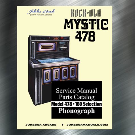 823 likes · 154 talking about this · 19 were here. Rock Ola 478 "Mystic" Jukebox Service Manual, Parts Catalog with troubleshooting guide and many ...