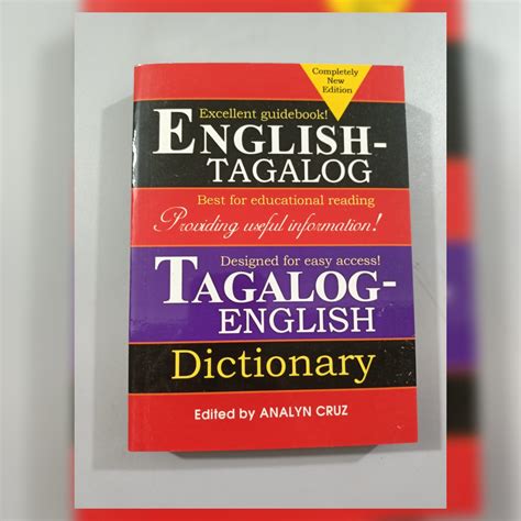 English Tagalog Tagalog English Tagalog Dictionary Lazada Ph