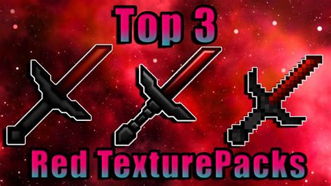 Top 3 Minecraft Red Texture Packs 7 18189 Youtube