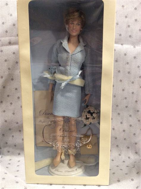 Vintage Princess Diana Doll Collectible Beautiful Franklin Etsy