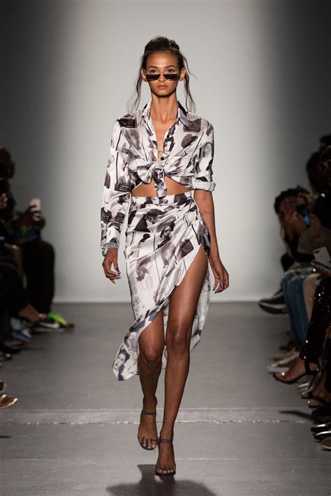 Laquan Smith Spring 2019 Ready To Wear Collection Runway Looks Beauty