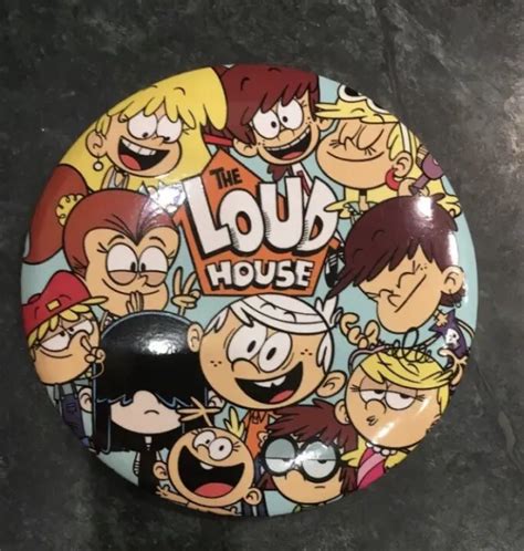 Sdcc 2019 Nickelodeon The Loud House Button Pin Comic Con Badge Promo Rare 799 Picclick